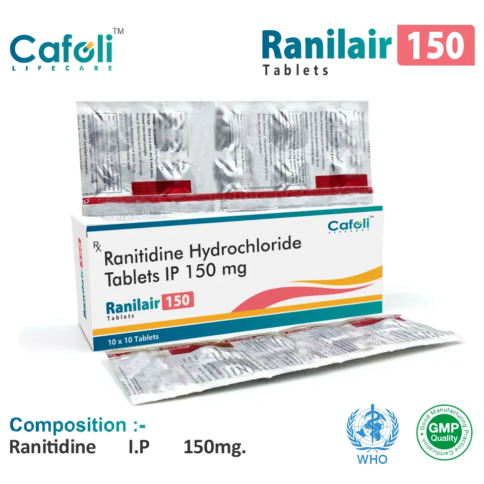 Ranitidine 150 mg Tablet | Antacid Segment | Best Price for PCD Pharma Franchise